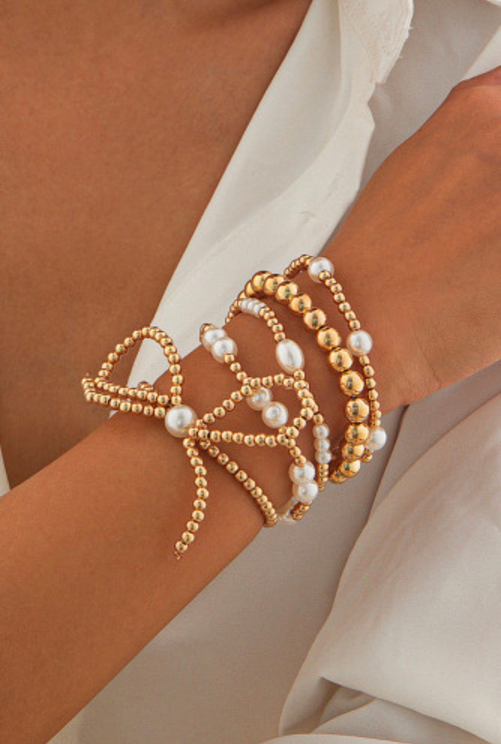 Gold Bow Knot Bracelet