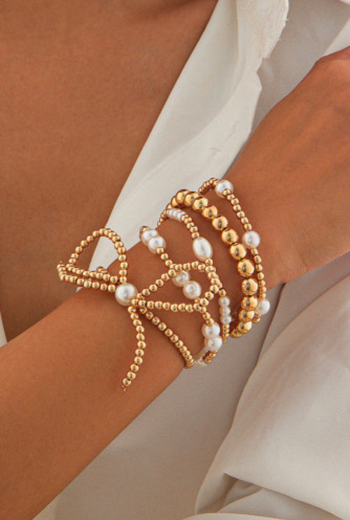 Gold Bow Knot Bracelet
